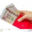 Best HD Hand Holding Red Envelopes Money Chinese New Year  Image
