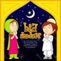 Best HD  Vector Illustration Of Muslim Offering Namaaz For Eid Stock Pictures