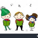 Top 10 Stock Vector Kids Singing Christmas Carol Cartoon  Photos
